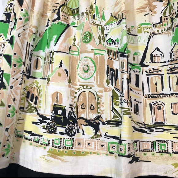 Zinc City Scape Lightweight Skirt 1 - Picture 3 of 5